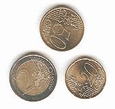 Geld Euro Münzen Foto Rech
