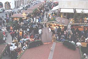 Leipzig mit Weihnachtsmarkt
