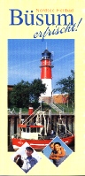 Büsum Leuchtturm mit Hafen