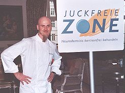 Starkoch Rolf Zacherl plädiert für die juckfreie Zone